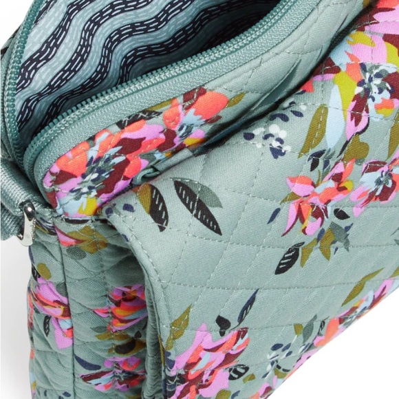 VERA BRADLEY RFID All in One Crossbody Bag in Recycled Cotton - Picture 3 of 7